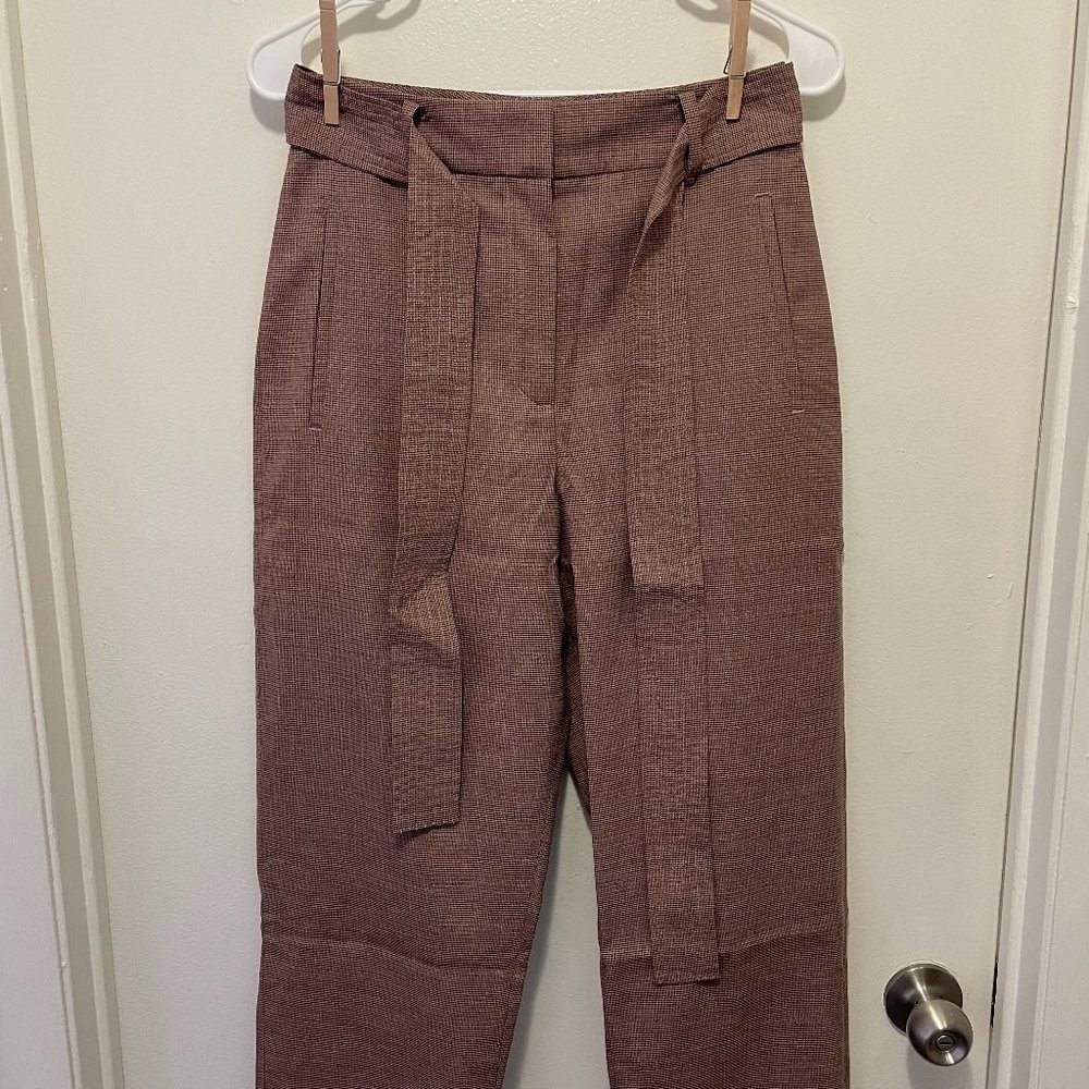 NEW Aritzia Wilfred Tie Front Trouser Pants Size 6